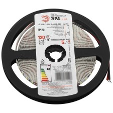 LED era tape, 5 m, IP20, SMD2835, 120 LED/m, 12 W/m, 12 V, glow cold white