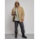 Extensive male winter park, size 56, beige color