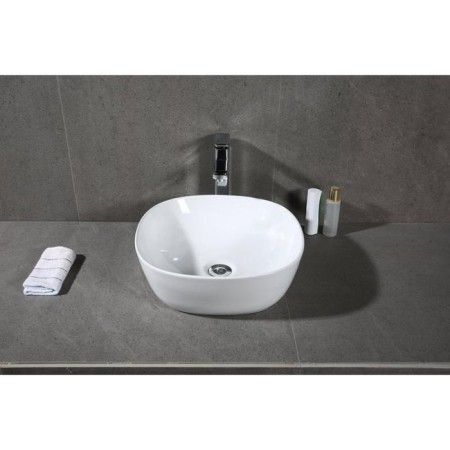 Sink Grossman GR-3019, 425 x 425 mm, separately standing, white-1