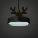Bayerlux lamp "Deer Piarti" LED 24W 3000-6000K white 22x22x32-85 cm