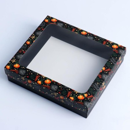 Gift box “Happy New Year!”, 23.5 x 20.5 x 5.5 cm, New Year-3