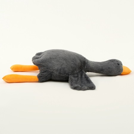 Skill of a soft toy "Goose", 110 cm, color gray color-3