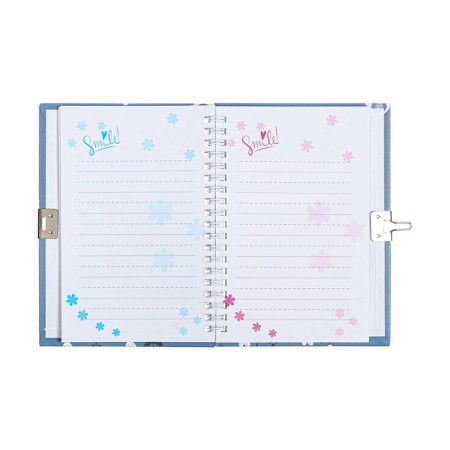 Gift notebook, 45 sheets, line, on the castle, on the crest, the cat white (17.8x13cm)-3