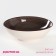 Plate ceramic deep shade “sea world”, 540 ml, d = 18 cm, brown color