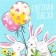 Set of towels kitchen shares "Easter fun" 35x60cm-2pcs, 100% cotton