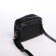 Bag Cross-Bodi with a zipper, black color
