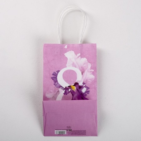 Package gift craft, packaging, "March 8", 12 x 21 x 9 cm-2
