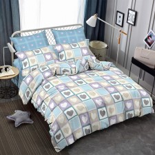 Lessiturn of Euro Amore Mio, size 215x240 cm, 200x220 cm, 70x70 cm - 2 pcs, 50x70 cm - 2 pcs