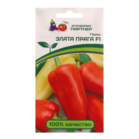 Sweet peppers Sweet "Zlata Prague" F1, 10 pcs.