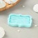 Silicone Mold "Beloved Daddy, 6.5 × 4.2 × 0.6 cm, the color is turquoise