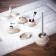 Little Rock soap dish, beige color