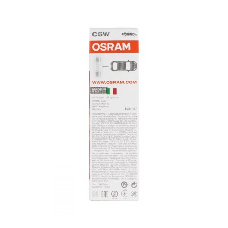 Car lamp OSRAM, C5W, 12 V, 5 W, (SV8.5-35/11), 6418-4