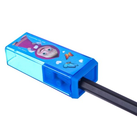 Plastic rectangular grinder, Masha and the bear-5