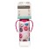 A bottle of feeding "Donuts", classic throat, 250 ml., 0 months, cylinder, with handles