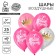 Shar Latex 12 "Happy Birthday", Crown, 25 pcs.
