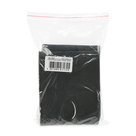 Shooting for the steering wheel, eco-leather, black, thread, needle, size S, 34-36 cm-5