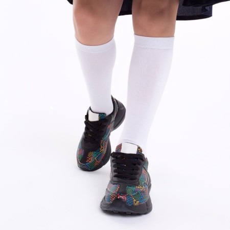 Golphs for children, white color, size 14-16-2