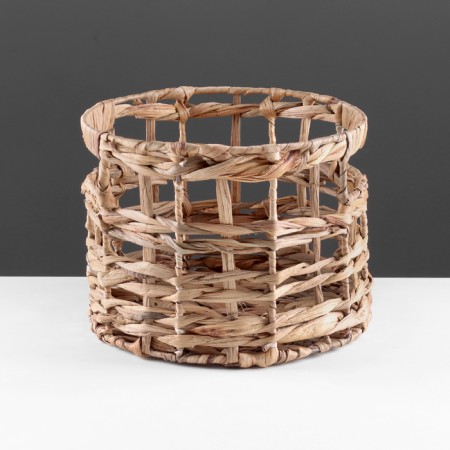 Storage basket "Borneo", D250 S250 B190, natural,