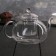Hot teapot with glass sieve, 1 liter