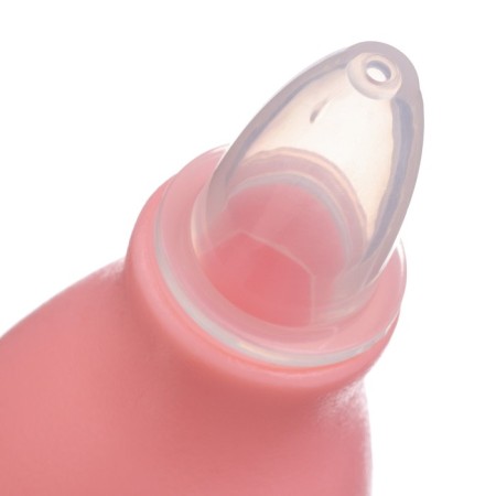Nasal aspirator with a replaceable nose, pink color-4