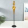 Summary Metal for 1 candle "Rafael" aged bronze 12x12x63.5 cm
