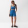 TOP shortened female Mist Muslin size XS, col. blue