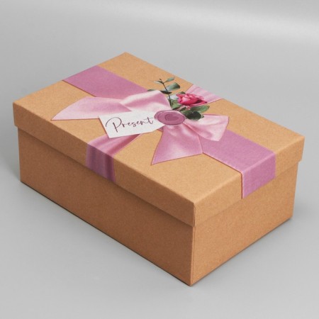 A set of boxes 6 in 1, gift packaging, “eco”, 12 x 7 x 4 - 22 x 14 x 8.5 cm-2
