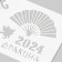 Plastic stencil "2024 Dragon" 10x25 cm