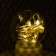 Spick "Shar" LED from batteries 3haaa gold 16x16x13.5 cm Risalux
