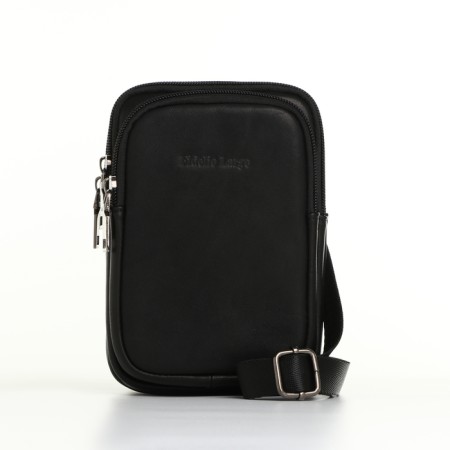 Male bag, Fidelio Largo, black color-1