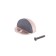 The door limiter "Standard" 8185 AC, round, antique copper color