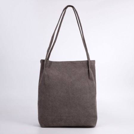Shoper nazamok, gray color, 40 x 35 cm-4