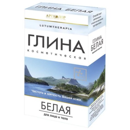 Cosmetic clay lutumtherapia white, 100 g