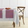 A set of tracks on the Ibitsa table, size 43 x 140 cm - 4 pcs, lilac color