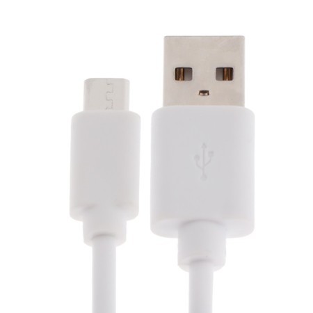 Belsis cable, microUSB - usb, 1.8 a, 1.2 m, white-1