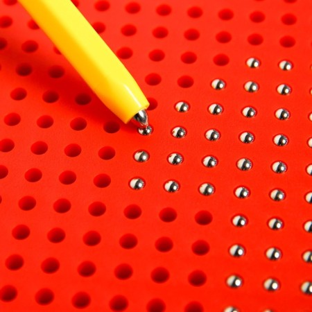 The training tablet "magnetic drawing" fixes, 380 holes, 10 cards-2
