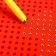 The training tablet "magnetic drawing" fixes, 380 holes, 10 cards