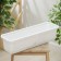 Balcony box with pallet, 60 cm, marble color