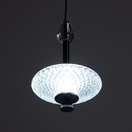 Lamp "Aladard" LED 10W 3000-6000K black chrome 13.5x13.5x21.5-121 cm-3