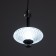 Lamp "Aladard" LED 10W 3000-6000K black chrome 13.5x13.5x21.5-121 cm