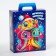 New Year. Gift box New Year's present "disco" with animation 15.5 x 7 x 19 cm.