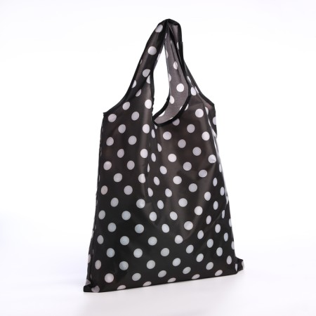 Household bag without fastening, black color-1