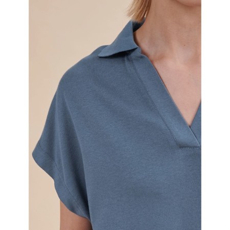 Polo female Pelican, size 50, jeans color-3