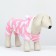 Assumes "Love" with a hood, size S (DS 25 cm, OG 35 cm, Osh 25 cm), pink