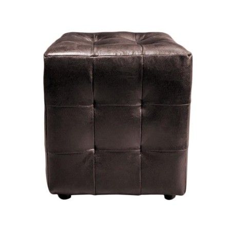 Пуф экокожа Dark Brown-1