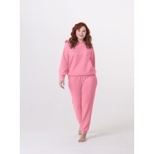 Female suit, size 46, pink color