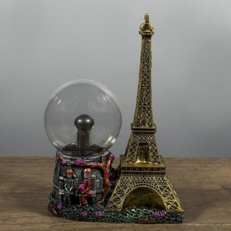 Plasma ball "Lovers in Paris" 10x18x27 cm Risalux-1
