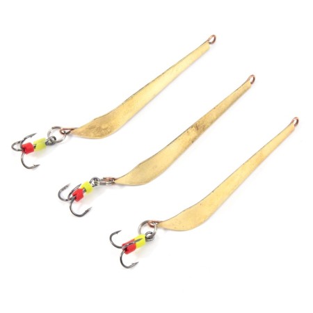 Vertical spinning "Yaman" catchy with the tee, size 45 mm, 3 g, brass color