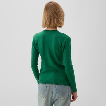 Female jumper minku, green color, rr 42-44-3