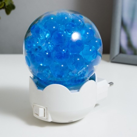 Spinker "Balls" LED white-blue 7x7x11 cm Risalux